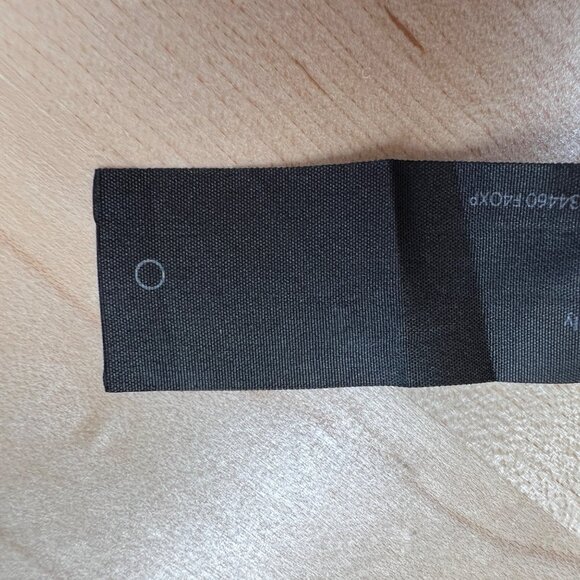 Eileen Fisher Sheer Printed Black Silk Button-Up Blouse Size Small - Picture 12 of 12